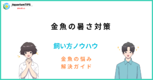金魚の暑さ対策!夏を乗り切るための7つの方法