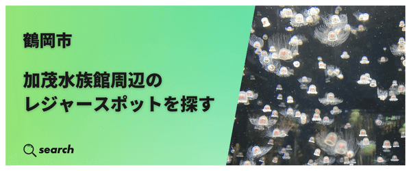 鶴岡市のレジャースポット